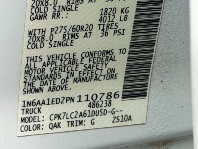 2023 Nissan Titan SV