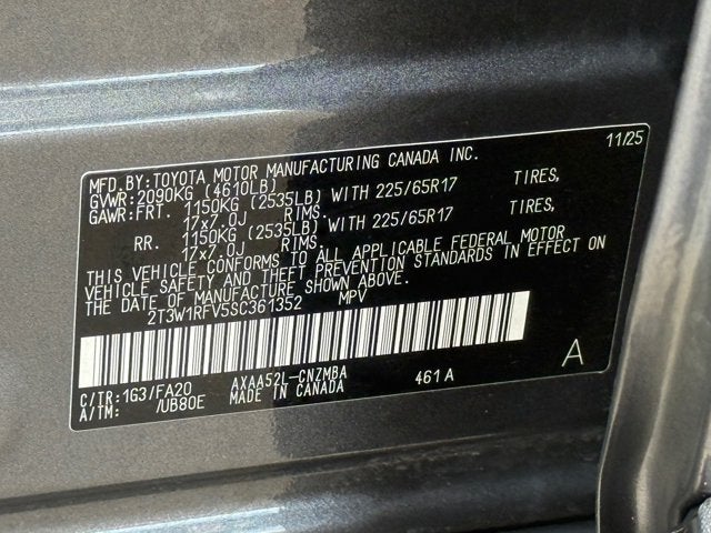 2025 Toyota RAV4 XLE