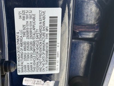 2021 Honda CR-V Hybrid Touring