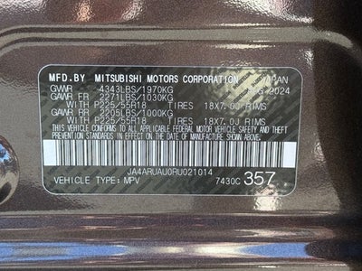 2024 Mitsubishi Outlander Sport 2.0 SE