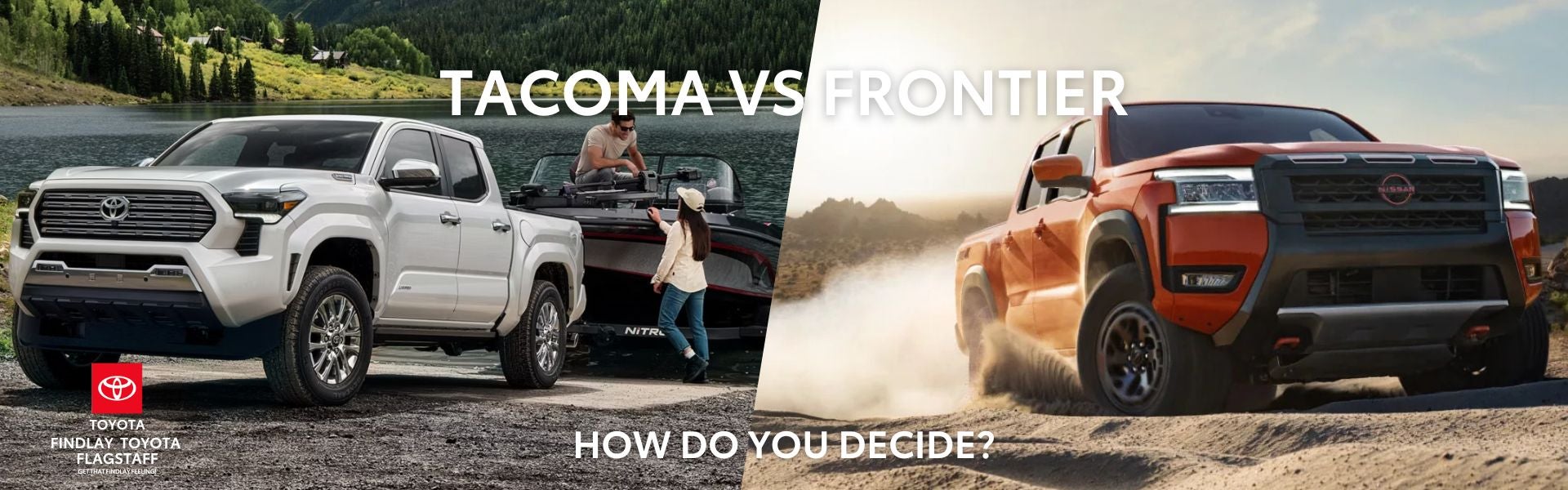2026 Toyota Tacoma vs 2026 Nissan Frontier