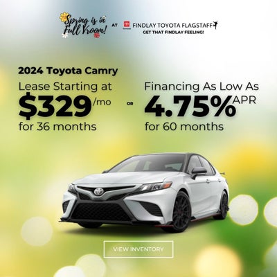 Just $329 for 36 months OR drive away with a super 4.75% APR!