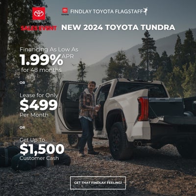 New & Used Vehicle and Service & Parts Deals at Findlay Toyota Flagstaff