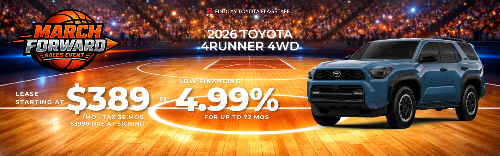 2026 Toyota 4Runner 4WD