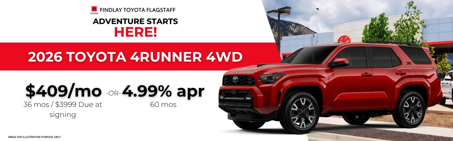 2026 Toyota 4Runner 4WD