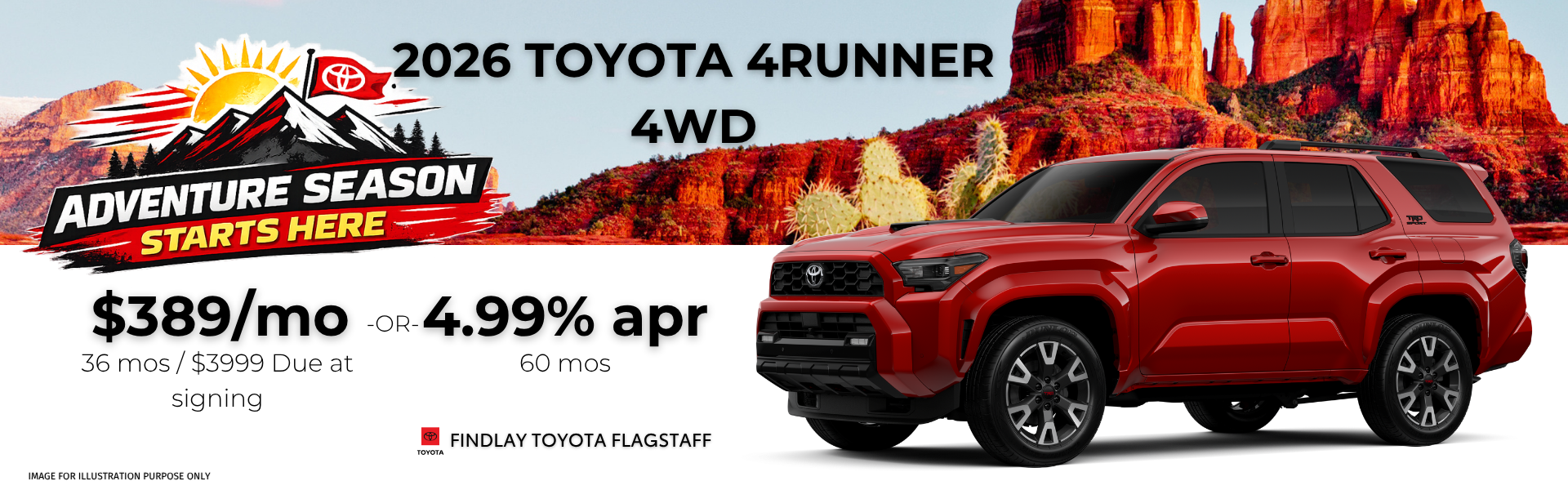 2026 Toyota 4Runner 4WD