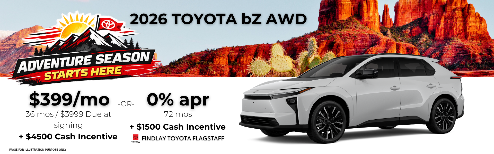 2026 Toyota bZ AWD