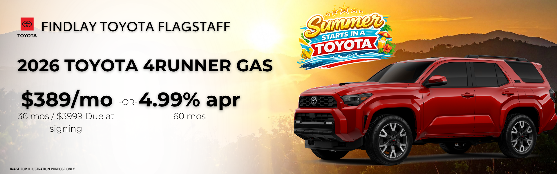 2026 Toyota 4Runner Gas