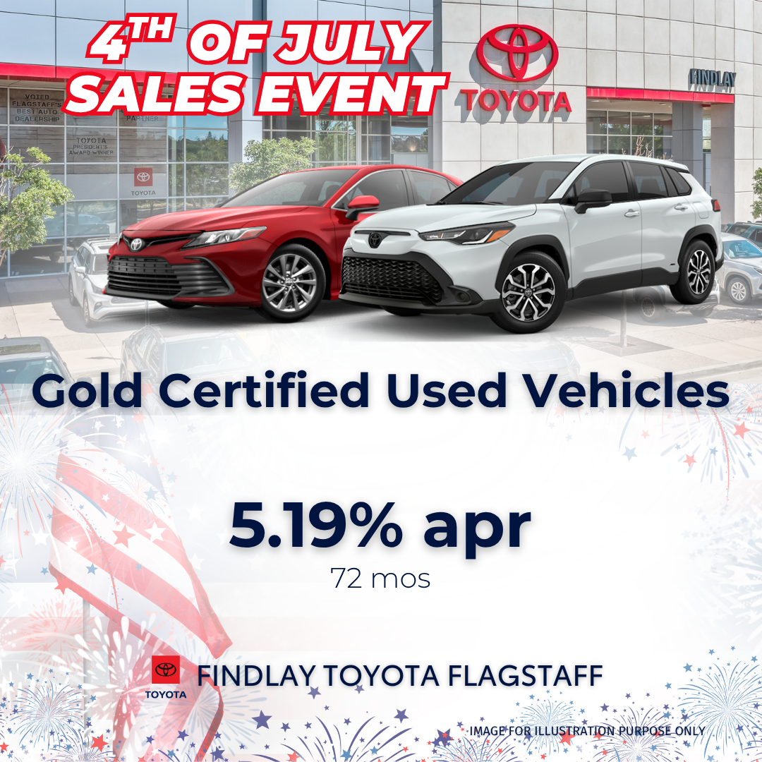 5.19% APR Up To 72 Months On Selected TCUV Gold Models