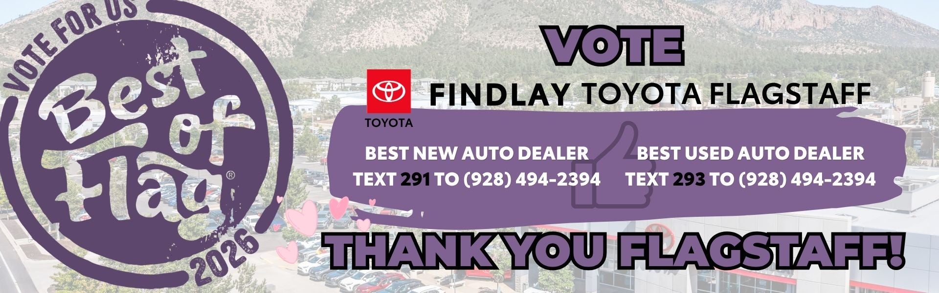 Findlay Toyota and Best of Flagstaff 2026 
