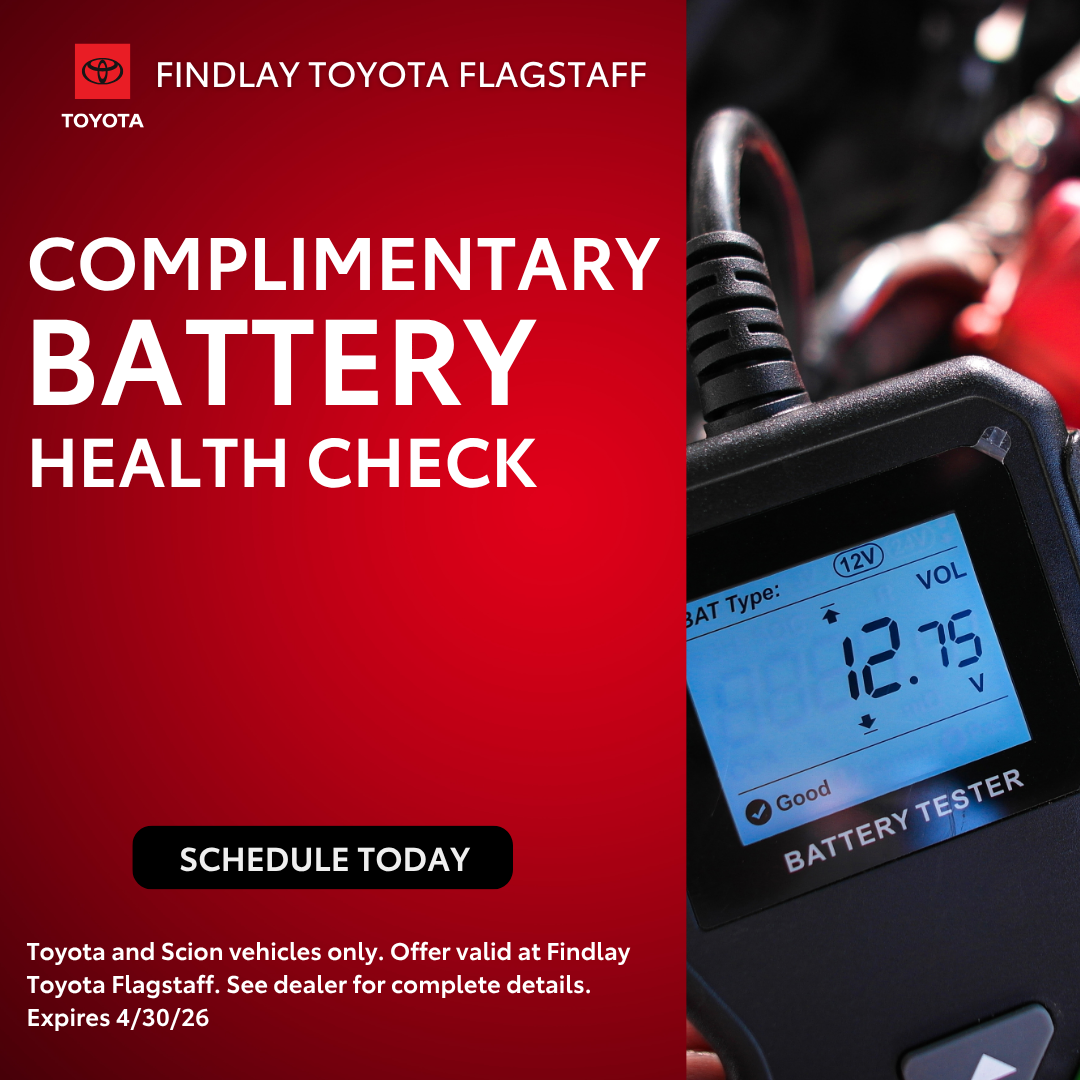 Complimentary Battery Health Check