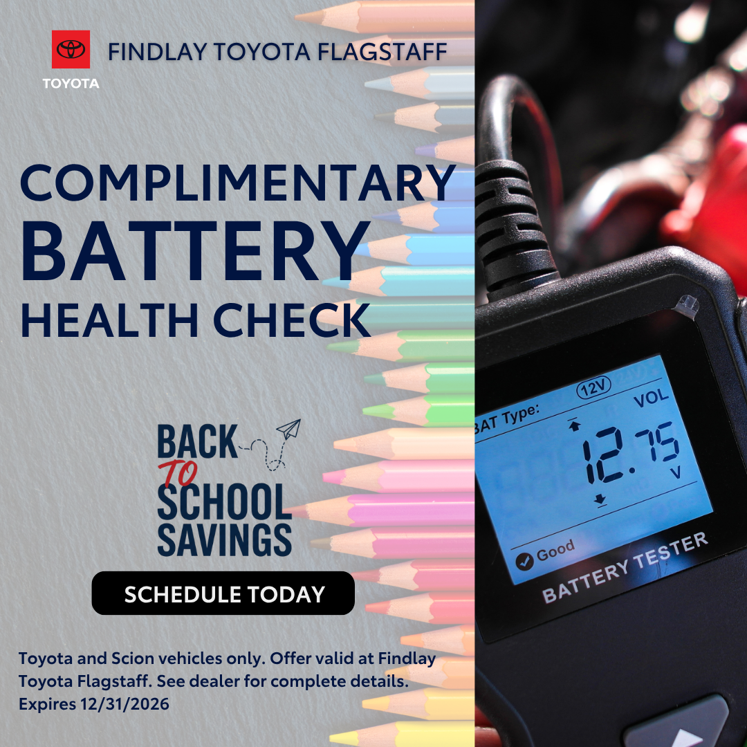 Complimentary Battery Health Check