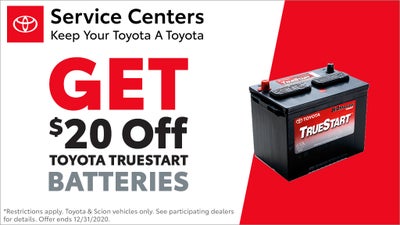 Toyota Service Specials & Coupons