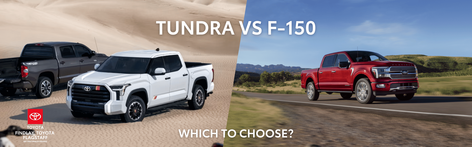 Toyota Tundra vs Ford F-150 Comparison