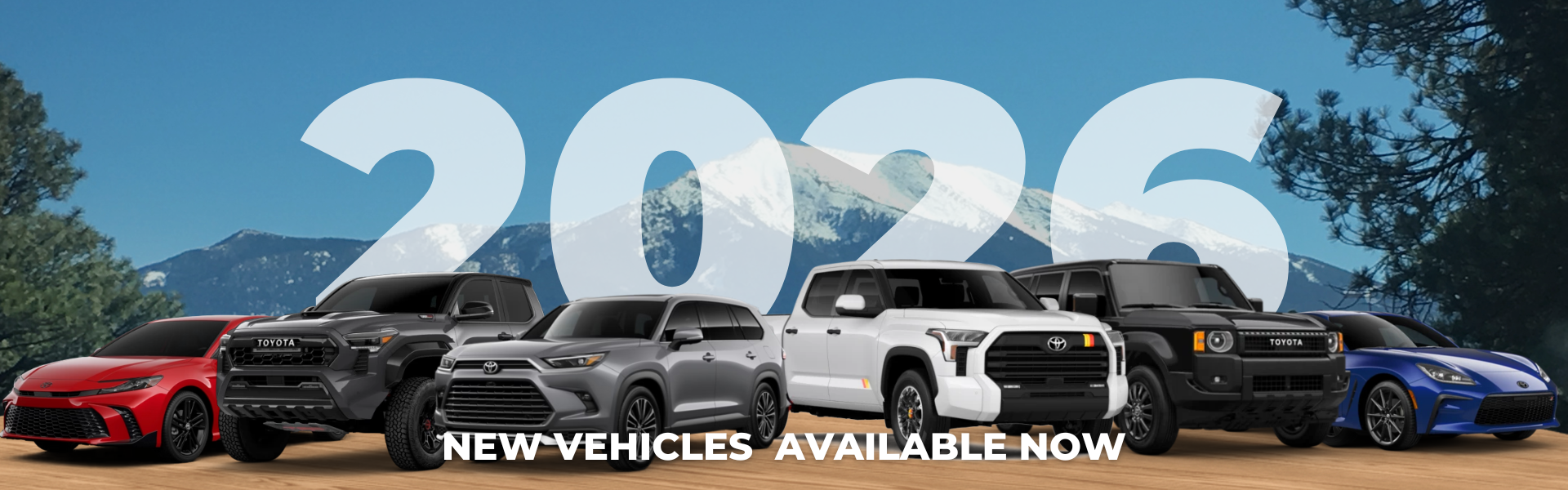 Toyota vehicle line-up